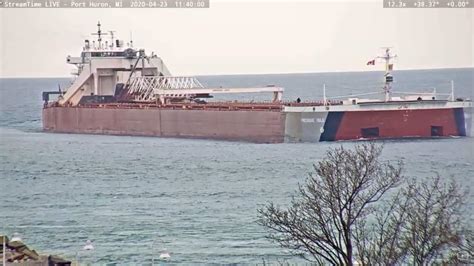 Solve Presque Isle Articulated Tug Barge Great Lakes Freighter