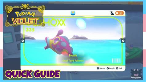 Where To Catch Bruxish In Pokemon Scarlet Violet Location Quick