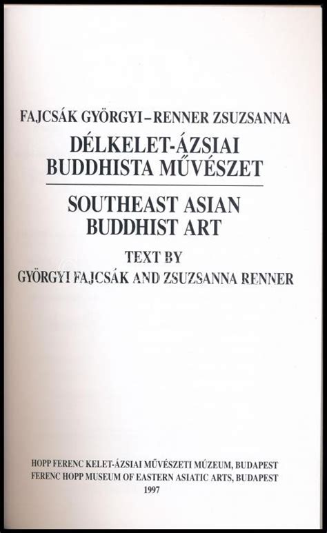 Db Buddhista M V Szettel Kapcsolatos K Nyv Cseh Va Jap N Buddhista