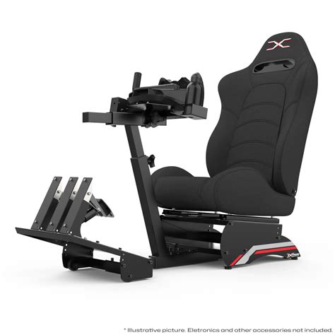 SIM RACING COCKPIT VIRTUAL EXPERIENCE 3.0 FULL ACCESSORIES - BLACK ...