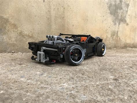 LEGO MOC Lego Technic Cyber Hot Rod By Secon Yan Rebrickable Build With LEGO