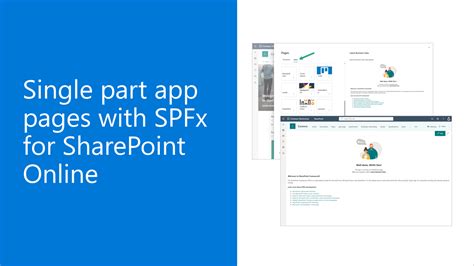 Creating Single Part App Page For Sharepoint Online With Spfx