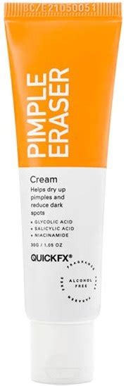 Quickfx Pimple Eraser Cream ingredients (Explained)