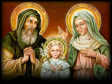 Holy Mass images...: Saints Joachim and Anne