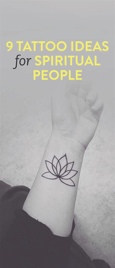 9 Spiritual Tattoo Ideas