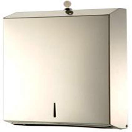 Folded Paper Towel Dispenser - Stainless Steel - Medstrat