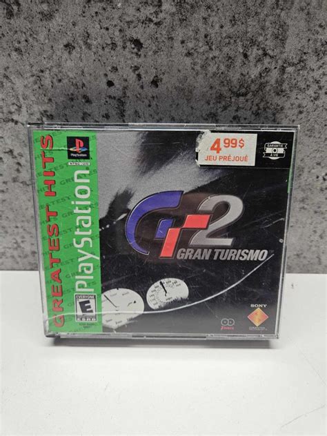 JEU PLAYSTATION 1 PS1 GRAN TURISMO 2 GREATEST HITS SONY