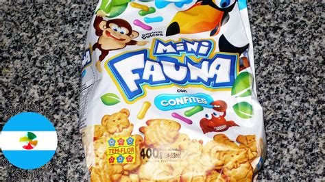 Tem Flor Mini Fauna Con Confites Galletitas Dulces Cookies With