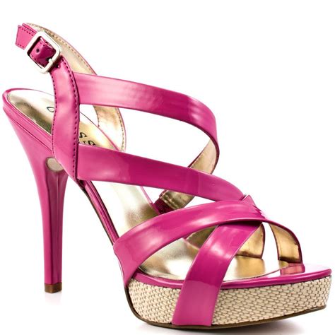 Sass It Up In The Dabrial Pink Shoes Guess Shoes Pink High Heels