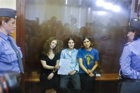 Pussy Riot Greets Year Sentence With A Smile