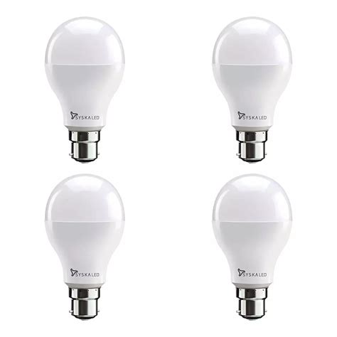 Buy Syska Ssk Base B Watt Led Bulb Pack Of White Online In