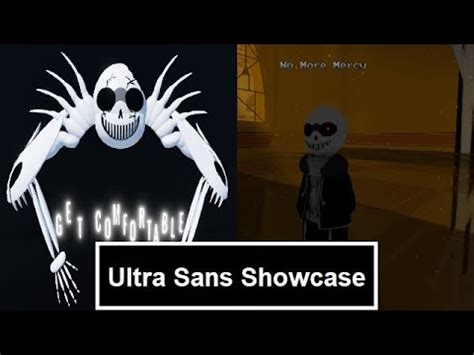 Ultra Sans Showcase Roblox Undertale Timeline Collapse Youtube