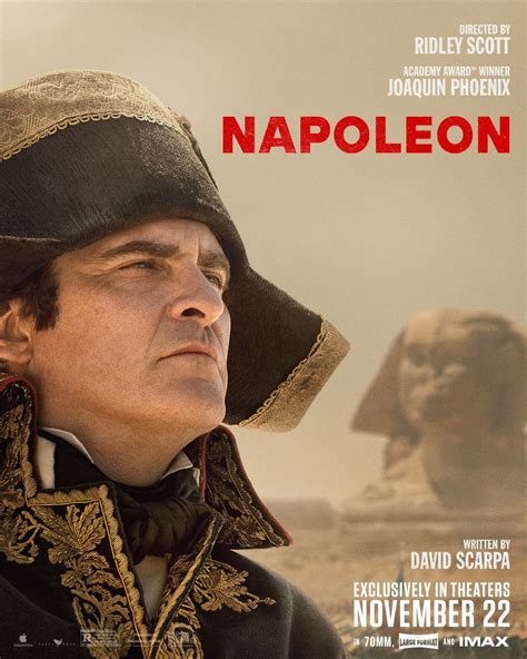 'Napoleon' Poster – Joaquin Phoenix Looks to the Future