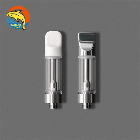 Factory Price Empty Ml Vape Cartridge With Ceramic Coil Glass Tank