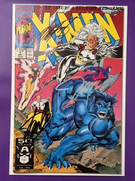 X Men Cover A Sign E Stan Lee Jim Lee Chris Claremont Neuf Sans