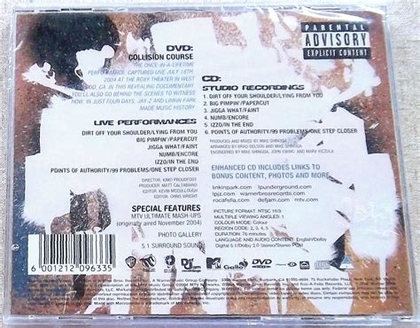 LINKIN PARK & JAY-Z Collision Course CD & DVD SOUTH AFRICA WBCD 2086 ...