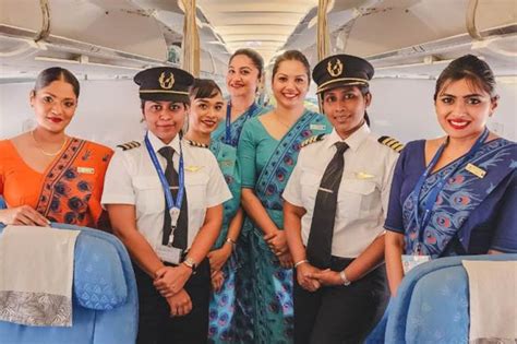 All Female Crew Operates Srilankan Airlines Flight For Womens Day