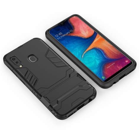 Wewoo Coque Renforc E Antichoc Pc Tpu Pour Galaxy A E Avec Support