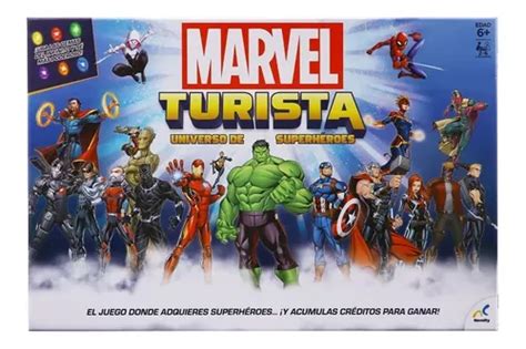 Juego De Mesa Novelty Marvel Turista Universo De Superh Roes