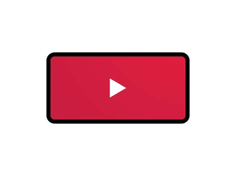 responsive design play button  video interface  smart devices flat