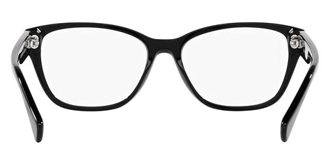 Ralph Lauren Ra Shiny Black Eyeglasses