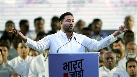 Lok Sabha Election 2024 Watch Tejashwi Yadavs ‘job Show Jibe At Pm Modis First Ever