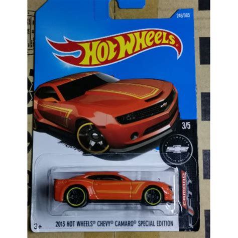 2013 Hot Wheels Chevy Camaro Special Edition Shopee Malaysia