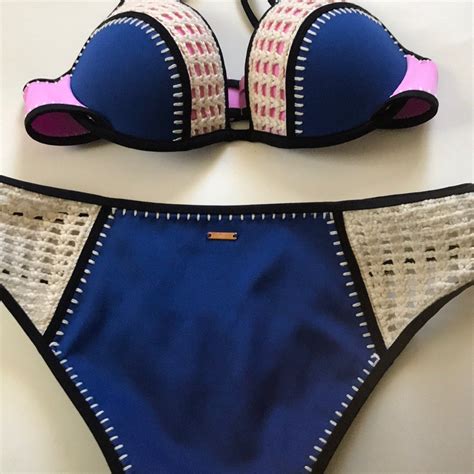 Victorias Secret Crochet Bikini Set Gem