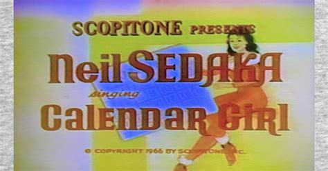 Neil Sedaka: Calendar Girl - Scopitone - T-Shirt | TeePublic