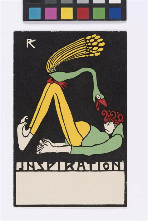 Postkarte der Wiener Werkstätte Nr 84 Inspiration Wien Museum