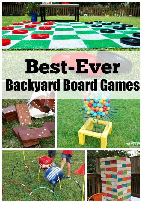 Best Ever Backyard Games - Giant Boardgames for the Whole Family ...