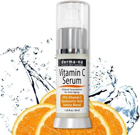 S Rum La Vitamine C Pour Le Visage Avec De Vitamine C Et Acide