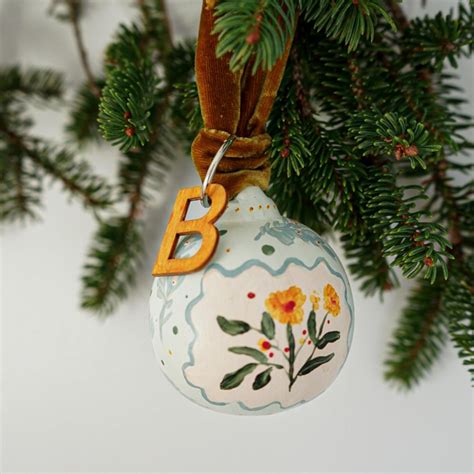 Marigold Customized Ornament Ornaments By Lottie Aldarwish Minted