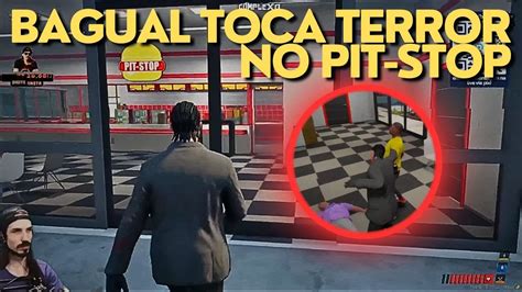 Bagual Vai E Toca Terror No Pit Stop Do Complexo Poderoso Bagual