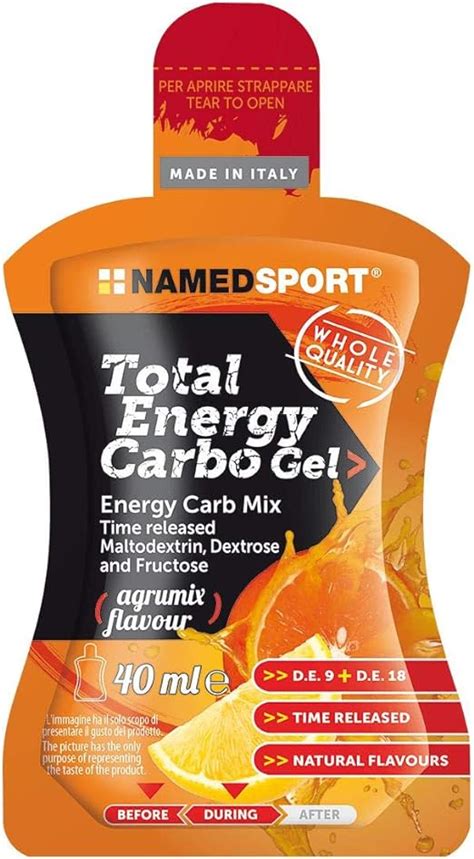 Amazon Namedsport Total Energy Carbo Gel Agrumix Food Supplement