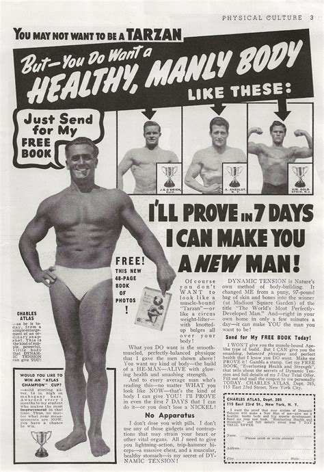 How To Look Like Charles Atlas 1938 Vicarious Windows