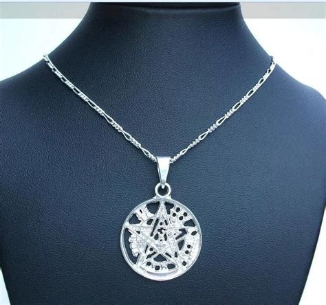 Dije De Tetragramaton Pentagrama Nn Plata