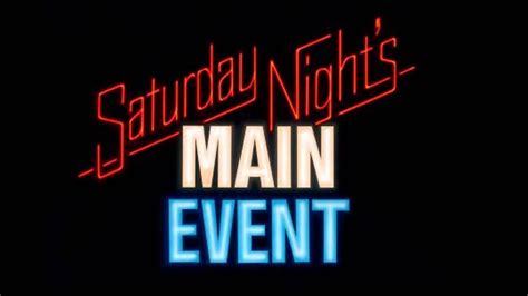 Wwf Saturday Nights Main Event May 27th 1989 Youtube