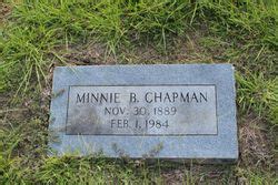 Minnie Bertha Morgan Chapman M Morial Find A Grave