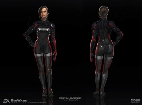 Concept Art Done For Mass Effect Andromeda Cora Harper Human Female