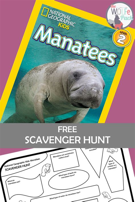 Free Homeschool Unit Study: MANATEES - The WOLFe Pack
