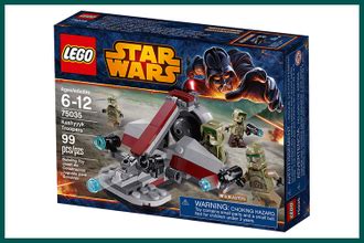 Купить Лего (Lego) Star Wars 75035 Воины Кашиик / Kashyyyk Troopers ...