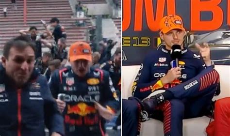 Max Verstappen Qualifie Le Journaliste De Sale Homme Apr S La