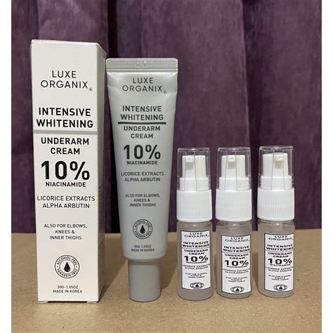 Luxe Organix Intensive Whitening Underarm Cream Shopee Philippines