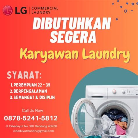 Lowongan Kerja Karyawan Laundry Di Lg Netto Laundromat Lokerbandungid