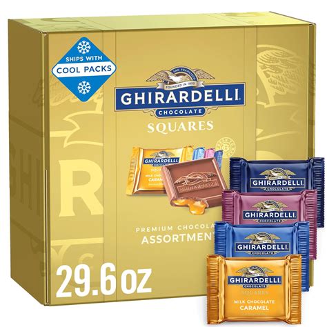 Amazon Ghirardelli Premium Chocolate Assortment Squares Gift Box