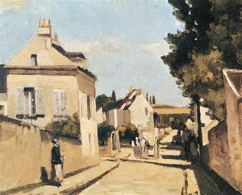 Rue De L Hermitage Pontoise C Pissarro PDRS 110 A Photo On