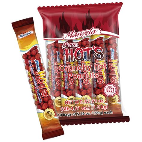 Manzela Manze Hot 150g 10ct La Dulceria