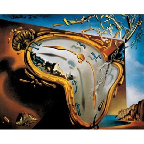 Salvador Dali Poster Reproduction Les Montres Molles X Cm