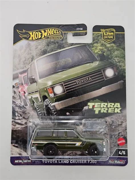 Hot Wheels Premium Toyota Land Cruiser FJ60 Terra Trek Hobbies e coleções Jardim Morada do
